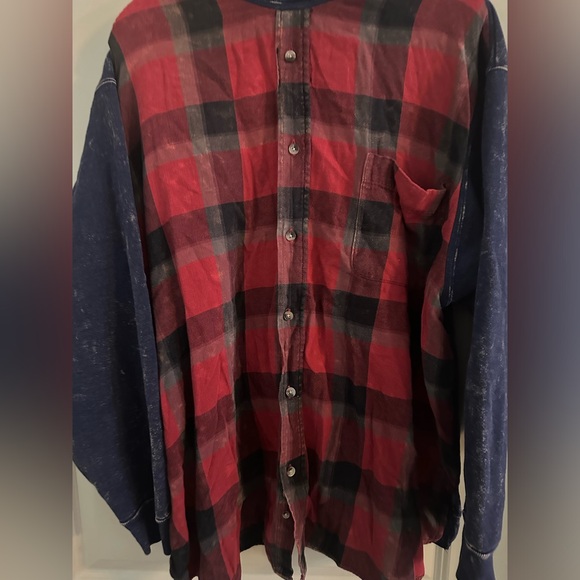 Uniquely HandMade One Of A Kind Vintage Piece Furst Of A Kind ILLINOIS Sweatshir - Picture 8 of 12